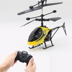 Mini RC drone QF810 2CH RC Helicopter Suspension Toy Gift For Children With LED Light For Birthday Gift Toys Quadcopter