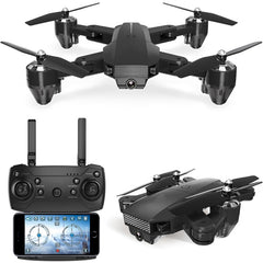 Drone with 720P HD Camera Mode Foldable Cheap RC Helicopters WiFi FPV 100m rtf High Quality quadcopter 1000mah Battery toy gift