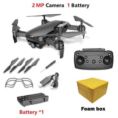 M69 FPV RC Drone with 720P Camera HD Wide-angle WiFi Mini Dron Quadcopter Helicopter Foldable Quadcopter One Key Return Drones