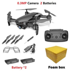 M69 FPV RC Drone with 720P Camera HD Wide-angle WiFi Mini Dron Quadcopter Helicopter Foldable Quadcopter One Key Return Drones