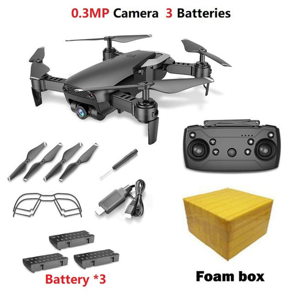 M69 FPV RC Drone with 720P Camera HD Wide-angle WiFi Mini Dron Quadcopter Helicopter Foldable Quadcopter One Key Return Drones