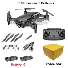 M69 FPV RC Drone with 720P Camera HD Wide-angle WiFi Mini Dron Quadcopter Helicopter Foldable Quadcopter One Key Return Drones