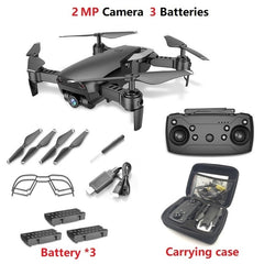 M69 FPV RC Drone with 720P Camera HD Wide-angle WiFi Mini Dron Quadcopter Helicopter Foldable Quadcopter One Key Return Drones