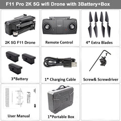 SJRC F11 GPS Drone Selfie RC with 1080P HD Camera WiFi FPV 25mins Flight Time Brushless Quadcopter Foldable Arm Dron Vs CG033