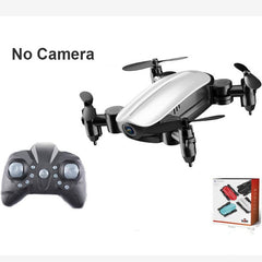 RC Mini Quadcopter With WIFI FPV Foldable Drone Aircraft With Camera HD RC Drone Aerial Four-axis Helicopter Micro Pocket Toys