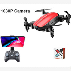 RC Mini Quadcopter With WIFI FPV Foldable Drone Aircraft With Camera HD RC Drone Aerial Four-axis Helicopter Micro Pocket Toys