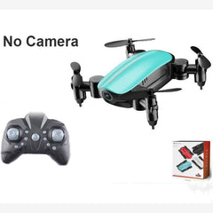 RC Mini Quadcopter With WIFI FPV Foldable Drone Aircraft With Camera HD RC Drone Aerial Four-axis Helicopter Micro Pocket Toys