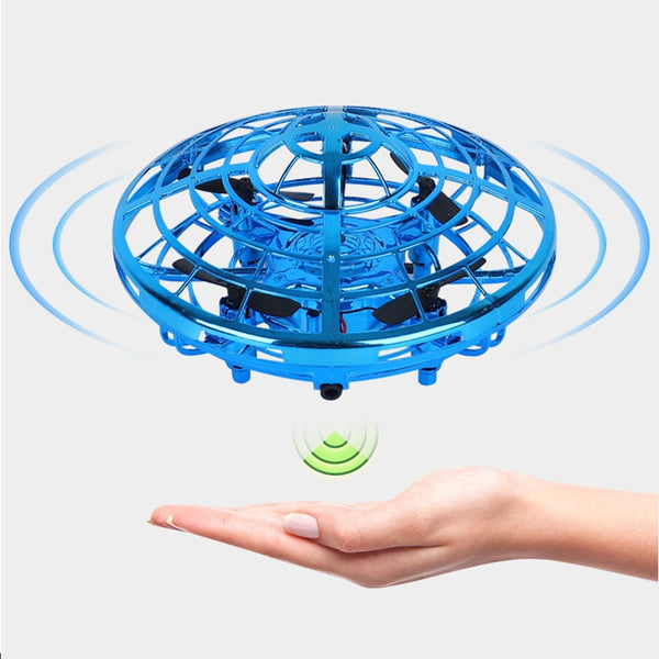 Hand-Controlled Flying Helicopter UFO RC Drone Infrared Induction Aircraft Flying Fairy Upgrade RC Toys For Kids 3