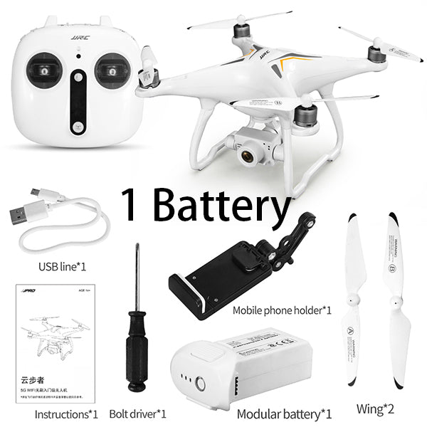 JJRC X6 Fpv 1080P Camera Drone Quadcopter Brushless Follow Me 5G WiFi 20-23min Flying Time HD Rc Drone Helicopters Professional