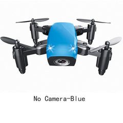 Mini Drone With HD 0.3mp Camera wifi Foldable RC Helicopter aerial drones Wifi FPV Pocket Dron RC Quadcopter toys for gift