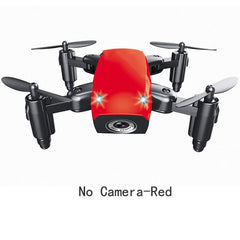 Mini Drone With HD 0.3mp Camera wifi Foldable RC Helicopter aerial drones Wifi FPV Pocket Dron RC Quadcopter toys for gift