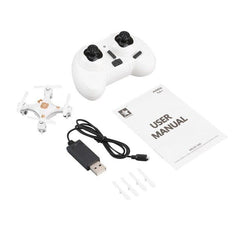 CX-10A 2.4GHz 4CH RC Mini Drone Quadcopter UFO with Headless Mode 3D Flips & Rolls Quadrocopter Toys for Kids Children