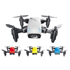 Mini RC Foldable Drone S9HW With Camera S9 No Camera RC Helicopter Drone Dron Altitude Hold RC Quad copter WiFi FPV Pocket Drone