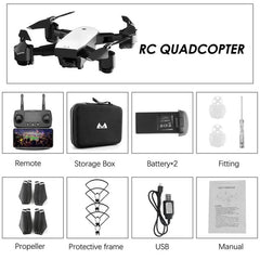 SMRC S20 S20W 6 Axles Gyro GPS  RC Drone Toys With 110 Degree Angle HD Camera 2/3Pcs Batteries 2.4G Altitude Hold RC Quadcopter