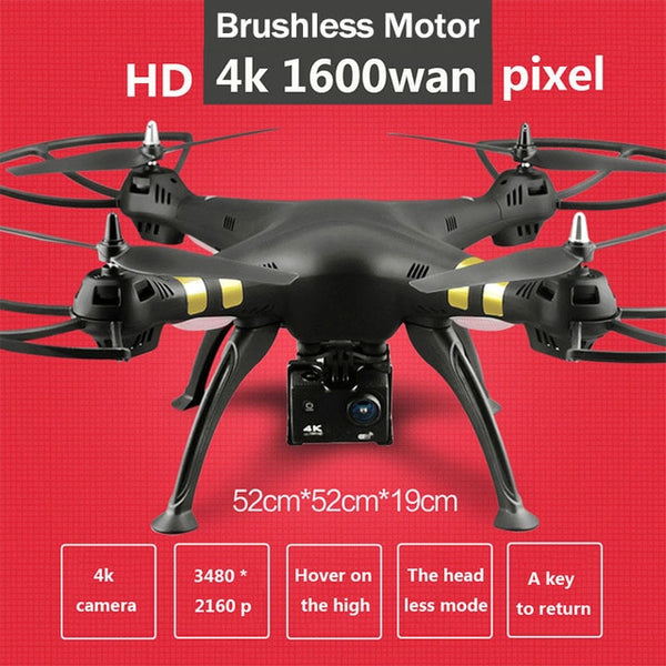 X8 drone professional dual GPS quadcopter WIFI real-time image transmission brushless motor 4K HD aerial drone RC helicopter