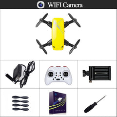 S9M WiFi FPV Foldable Mini RC Drone Altitude 2.4G 720P Camera Drone Selfie Quadcopter APP Control RC Helicopter Gift S9HW S9