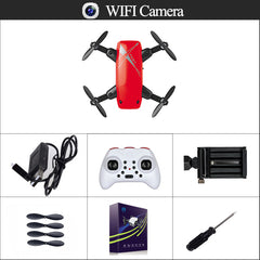 S9M WiFi FPV Foldable Mini RC Drone Altitude 2.4G 720P Camera Drone Selfie Quadcopter APP Control RC Helicopter Gift S9HW S9