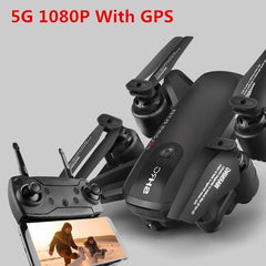 New Drone HD 1080P Profession FPV Wifi GPS RC Drone Live Video 5G Follow Me High Hold Mode Foldable Quadcopter Drone