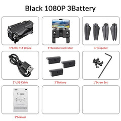 SJRC F11 GPS 5G Wifi FPV With 1080P Camera 25mins Flight Time Brushless Foldable Arm Selfie RC Drone Quadcopter