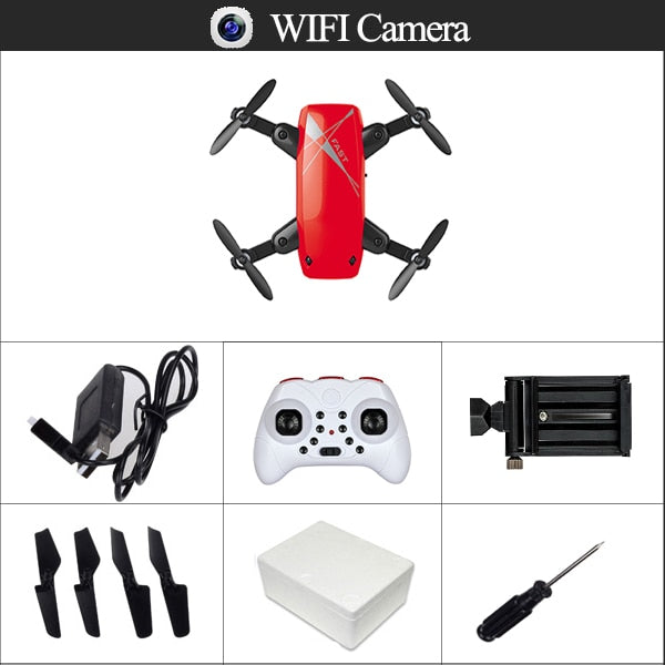 S9W Mini Drone With Camera S9 No  Foldable RC Helicopter Altitude Hold  Quad copter WiFi FPV Micro Pocket Dron VS CX10W